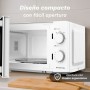 Comprar Microondas Grunkel MW-25EASY/ 850W/ Capacidad 25L/ Blanco - Ganga Electrónica