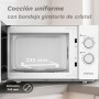 Comprar Microondas Grunkel MW-25EASY/ 850W/ Capacidad 25L/ Blanco - Ganga Electrónica
