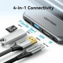 Comprar Docking Sin Cables USB Tipo-C Vention THYH0/ 1xUSB/ 1xHDMI/ 1xUSB Tipo-C PD/ 1xLector de Tarjetas/ Gris - Ganga Electrón