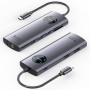 Comprar Docking USB Tipo-C Vention TQUHB/ 1xHDMI 4K/ 1xDisplayPort/ 3xUSB/ 1xRJ45/ 1xUSB Tipo-C PD/ 1xLector Tarjetas/ Gris - Ga
