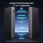 Comprar Docking USB Tipo-C Vention TPWH0/ 2xHDMI 4K/ 1xDisplayPort/ 3xUSB/ 2xUSB Tipo-C/ 1xUSB Tipo-C PD/ 1xRJ45/ 1xLector Tarje