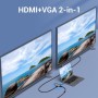 Comprar Docking USB Tipo-C Vention TGSHB/ 3xUSB/ 1xHDMI 4K/ 1xVGA/ 1xUSB Tipo-C PD/ Gris - Ganga Electrónica