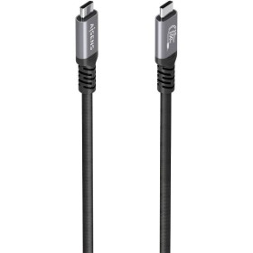 Comprar Cable USB 3.2 Tipo-C Aisens A107-0989/ USB Tipo-C Macho - USB Tipo-C Macho/ Hasta 100W/ 10Gbps/ 4m/ Negro - Ganga Electr