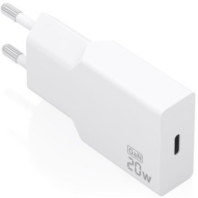 Comprar Cargador de Pared GaN Aisens A110-0997/ 1xUSB Tipo-C/ 20W/ Blanco - Ganga Electrónica