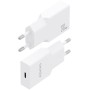 Comprar Cargador de Pared GaN Aisens A110-0997/ 1xUSB Tipo-C/ 20W/ Blanco - Ganga Electrónica