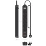 Comprar Regleta con Interruptor Aisens ASPS-2A2C17-BK/ 6 Tomas de Corriente/ 2 USB - 2 USB Tipo-C/ Cable 1.4m/ Negro - Ganga Ele