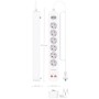 Comprar Regleta con Interruptor Aisens ASPS-2A2C16-W/ 6 Tomas de Corriente/ 2 USB - 2 USB Tipo-C/ Cable 1.4m/ Blanco - Ganga Ele