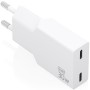 Comprar Cargador de Pared GaN Aisens A110-1003/ 2xUSB Tipo-C/ 30W/ Blanco - Ganga Electrónica