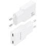 Comprar Cargador de Pared GaN Aisens A110-1003/ 2xUSB Tipo-C/ 30W/ Blanco - Ganga Electrónica
