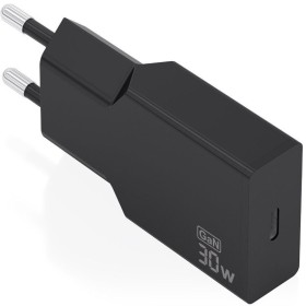 Comprar Cargador de Pared GaN Aisens A110-1004/ 1xUSB Tipo-C/ 30W/ Negro - Ganga Electrónica