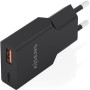 Comprar Cargador de Pared GaN Aisens A110-1005/ 1xUSB Tipo-C/ 1xUSB/ 30W/ Negro - Ganga Electrónica