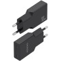 Comprar Cargador de Pared GaN Aisens A110-1006/ 2xUSB Tipo-C/ 30W/ Negro - Ganga Electrónica