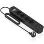 Comprar Regleta con Interruptor Aisens ASPS-2A2C13-BK/ 4 Tomas de Corriente/ 2 USB - 2 USB Tipo-C/ Cable 1.4m/ Negro - Ganga Ele