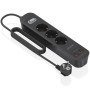 Comprar Regleta con Interruptor Aisens ASPS-2A2C11-BK/ 3 Tomas de Corriente/ 2 USB - 2 USB Tipo-C/ Cable 1.4m/ Negro - Ganga Ele