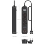 Comprar Regleta con Interruptor Aisens ASPS-2A2C11-BK/ 3 Tomas de Corriente/ 2 USB - 2 USB Tipo-C/ Cable 1.4m/ Negro - Ganga Ele