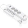 Comprar Regleta con Interruptor Aisens ASPS-2A2C10-W/ 3 Tomas de Corriente/ 2 USB - 2 USB Tipo-C/ Cable 1.4m/ Blanco - Ganga Ele
