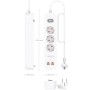 Comprar Regleta con Interruptor Aisens ASPS-2A2C10-W/ 3 Tomas de Corriente/ 2 USB - 2 USB Tipo-C/ Cable 1.4m/ Blanco - Ganga Ele