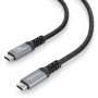 Comprar Cable USB 4.0 Tipo-C Aisens A156-0996/ USB Tipo-C Macho - USB Tipo-C Macho/ Hasta 240W/ 40Gbps/ 2m/ Negro - Ganga Electr