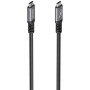 Comprar Cable USB 4.0 Tipo-C Aisens A156-0993/ USB Tipo-C Macho - USB Tipo-C Macho/ Hasta 240W/ 40Gbps/ 50cm/ Negro - Ganga Elec