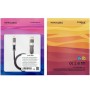 Comprar Cable USB 2.0 Tipo-C Nanocable 10.01.2501/ USB Tipo-C Macho + USB Macho - USB Tipo-C Macho + Lightning Macho/ Hasta 27W/