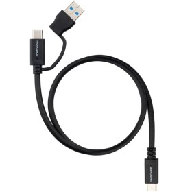 Comprar Cable USB 3.2 Tipo-C Nanocable 10.01.4801/ USB Tipo-C Macho/ USB Macho - USB Tipo-C Macho/ Hasta 60W/ 10Gbps/ 1m/ Negro 