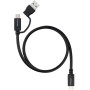 Comprar Cable USB 3.2 Tipo-C Nanocable 10.01.4801/ USB Tipo-C Macho/ USB Macho - USB Tipo-C Macho/ Hasta 60W/ 10Gbps/ 1m/ Negro 