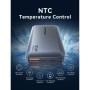 Comprar Cargador de Pared Universal GaN para Viaje Vention FCBH0/ 2xUSB Tipo-C/ 1x USB/ 65W - Ganga Electrónica