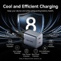Comprar Cargador de Pared GaN Vention FCDH0-EU/ 2xUSB Tipo-C/ 45W - Ganga Electrónica