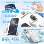 Comprar Cargador de Pared GaN Vention FEZB0-EU/ 1xUSB Tipo-C/ 30W - Ganga Electrónica