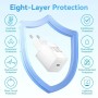 Comprar Cargador de Pared GaN Vention FEZW0-EU/ 1xUSB Tipo-C/ 30W - Ganga Electrónica