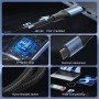 Comprar Cable USB 2.0 Tipo-C 5A Vention TREBH/ USB Tipo-C Macho - USB Tipo-C Macho/ Hasta 240W/ 480Mbps/ 2m/ Azul y Negro - Gang