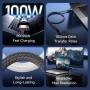 Comprar Cable USB 3.2 Tipo-C 5A Vention TRGBD/ USB Tipo-C Macho - USB Tipo-C Macho/ Hasta 100W/ 10Gbps/ 50cm/ Negro - Ganga Elec