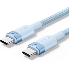 Comprar Cable USB 2.0 Tipo-C 5A Vention TRISH/ USB Tipo-C Macho - USB Tipo-C Macho/ Hasta 240W/ 480Mbps/ 2m/ Azul - Ganga Electr