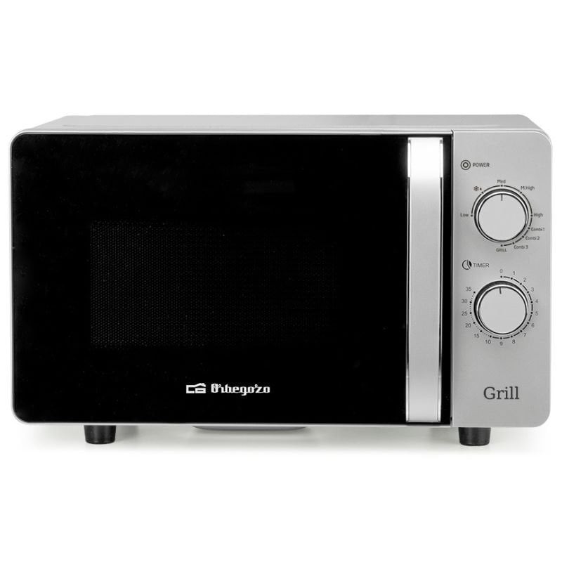 Comprar Microondas Orbegozo MIG 2072 CE/ 700W/ Capacidad 20L/ Función Grill/ Gris - Ganga Electrónica