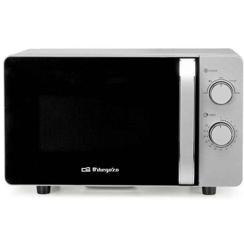 Comprar Microondas Orbegozo MI 2062 CE/ 700W/ Capacidad 20L/ Gris - Ganga Electrónica