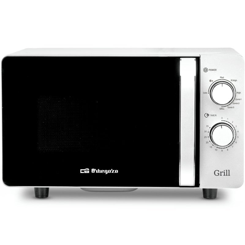 Comprar Microondas Orbegozo MIG 2070 CE/ 700W/ Capacidad 20L/ Función Grill/ Blanco - Ganga Electrónica