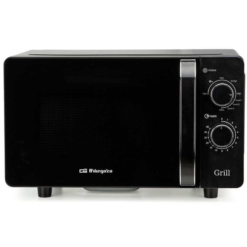 Comprar Microondas Orbegozo MIG 2071 CE/ 700W/ Capacidad 20L/ Función Grill/ Negro - Ganga Electrónica