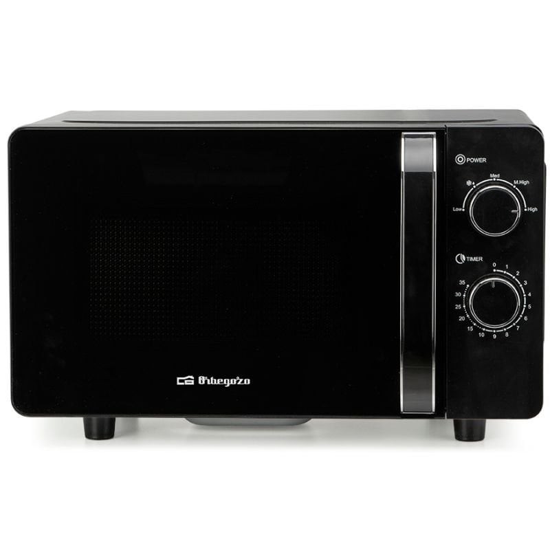Comprar Microondas Orbegozo MI 2061 CE/ 700W/ Capacidad 20L/ Negro - Ganga Electrónica