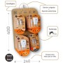 Comprar Expositor de Cargadores GaN y Cables Tech One Tech EKO 400801/ 4 ganchos/ Incluye 16 Productos - Ganga Electrónica