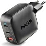 Comprar Cargador de Pared GaN NGS BUD100WTINY 100W/ 2xUSB Tipo-C/ 1xUSB/ 100W - Ganga Electrónica