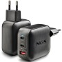 Comprar Cargador de Pared GaN NGS BUD100WTINY 100W/ 2xUSB Tipo-C/ 1xUSB/ 100W - Ganga Electrónica