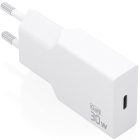 Comprar Cargador de Pared GaN Aisens A110-1001/ 1xUSB Tipo-C/ 30W/ Blanco - Ganga Electrónica