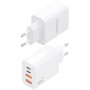 Comprar Cargador de Pared GaN Aisens A110-1027/ 2xUSB Tipo-C/ 2xUSB/ 32W/ Blanco - Ganga Electrónica