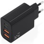 Comprar Cargador de Pared GaN Aisens A110-1028/ 2xUSB Tipo-C/ 2xUSB/ 32W/ Negro - Ganga Electrónica