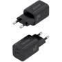 Comprar Cargador de Pared GaN Aisens A110-1030/ 2xUSB Tipo-C/ 65W/ Negro - Ganga Electrónica