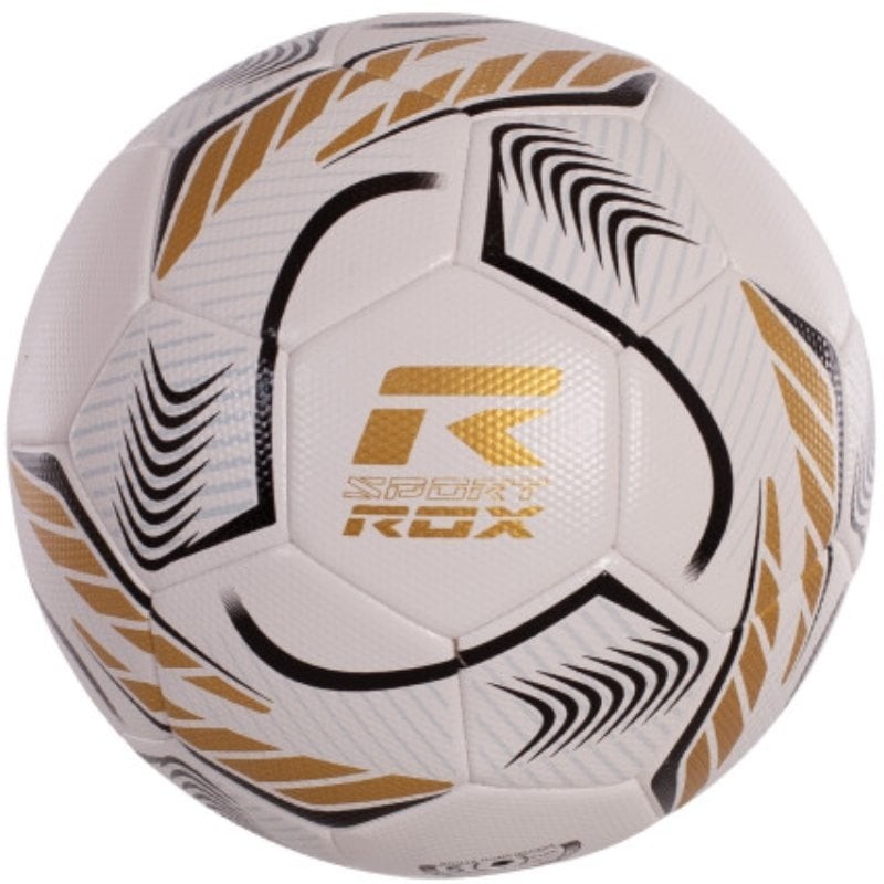 Comprar Balón de Fútbol Rox Sport R-Comand/ Blanco y Dorado - Ganga Electrónica