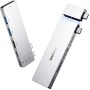 Comprar Docking USB Tipo-C Vention THZH0/ 1xHDMI 4K/ 2xUSB/ 2xUSB Tipo-C/ 1xThunderBolt/ 1xUSB Tipo-C PD/ Gris - Ganga Electróni