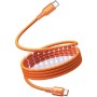 Comprar Cable Magnético USB 2.0 Tipo-C 5A Vention TSAOF/ USB Tipo-C Macho - USB Tipo-C Macho/ Hasta 240W/ 480Mbps/ 1m/ Naranja -