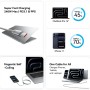 Comprar Cable Magnético USB 2.0 Tipo-C 5A Vention TSAOF/ USB Tipo-C Macho - USB Tipo-C Macho/ Hasta 240W/ 480Mbps/ 1m/ Naranja -