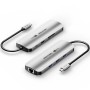 Comprar Docking USB Tipo-C Vention TQKHB/ 1xHDMI 4K/ 3xUSB/ 1xUSB Tipo-C PD/ 1xRJ45/ 1xLector de Tarjetas/ Gris - Ganga Electrón